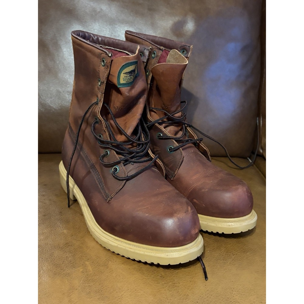 Vintage Red Wing 815 Irish Setter Boots USA 10 D Supersole Original Insulated